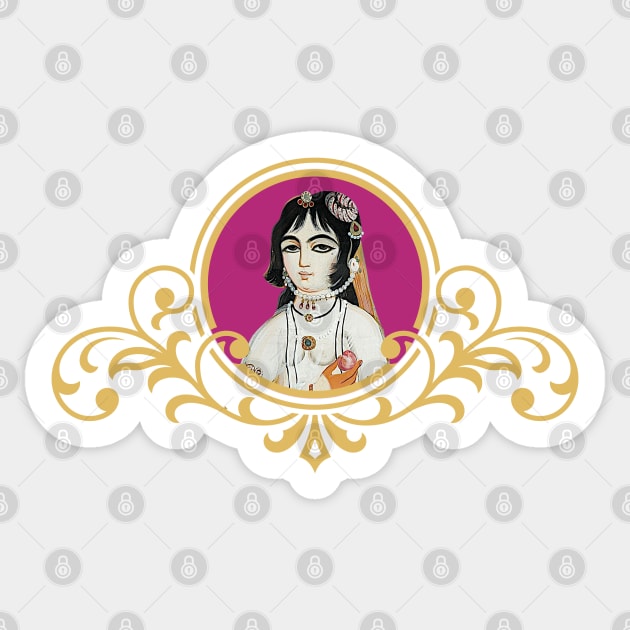 Iranian woman - Persian (iran) design Sticker by Elbenj